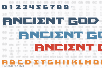 Ancient God Font