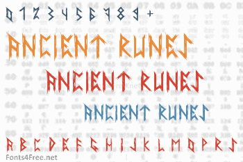 Ancient Runes Font