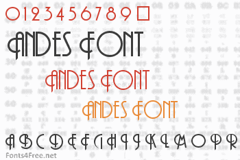 Andes Font