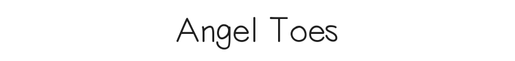 Angel Toes Font Preview