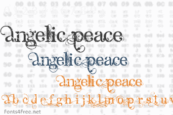 Angelic Peace Font