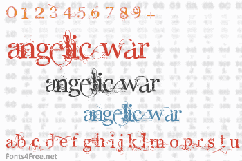 Angelic War Font