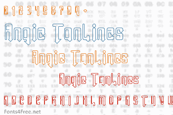 Angie TanLines Font