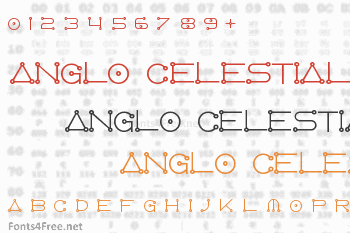 Anglo Celestial Font