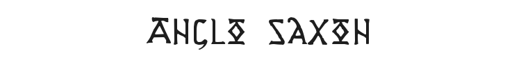 Anglo Saxon Project Font