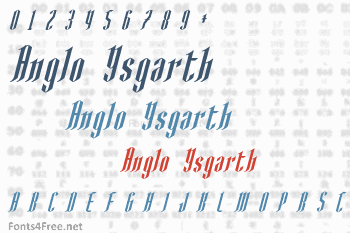 Anglo Ysgarth Font