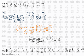 Angry Bitch Font