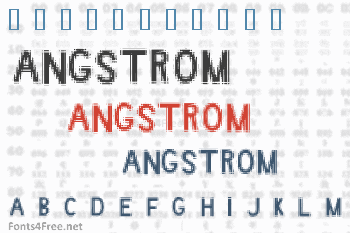 Angstrom Font