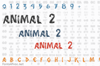 Animal 2 Font