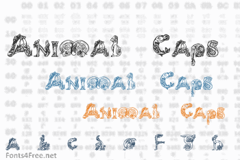 Animal Caps Font