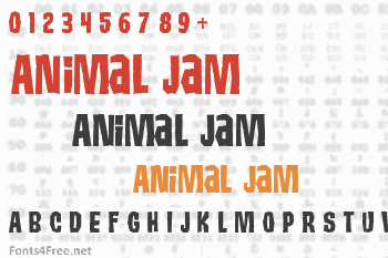 Animal Jam Font