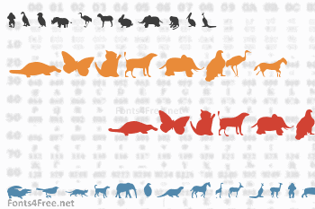 Animals Font