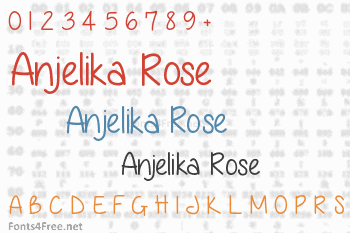 Anjelika Rose Font