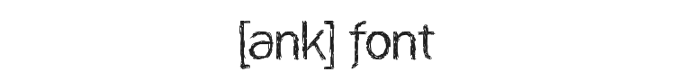 [ank] Font