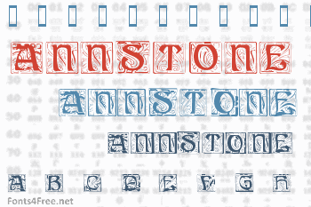 AnnStone Font