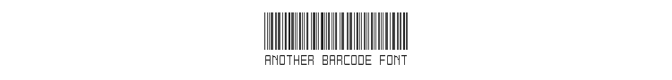 Another Barcode Font Preview