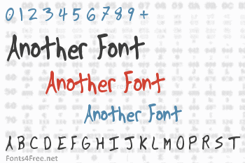 Another Font