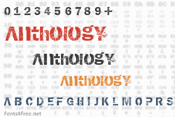 AnthologY Font