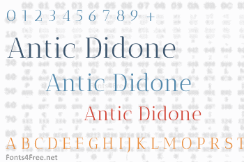 Antic Didone Font