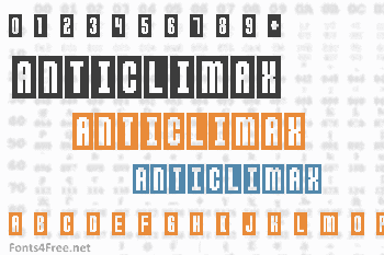 Anticlimax Font