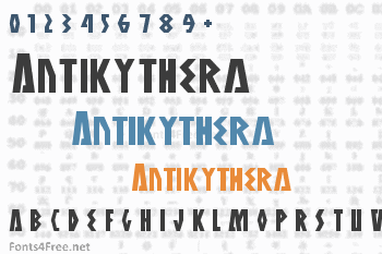 Antikythera Font