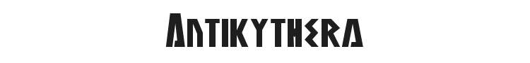 Antikythera Font