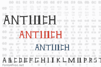 Antioch Font