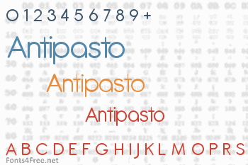 Antipasto Font