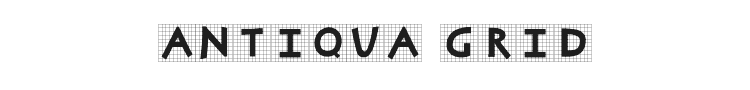 Antiqua In Grid Font