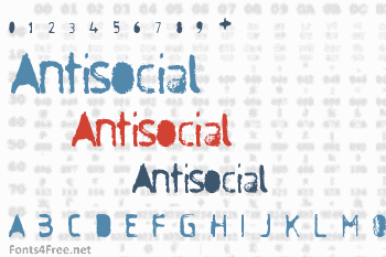 Antisocial Font