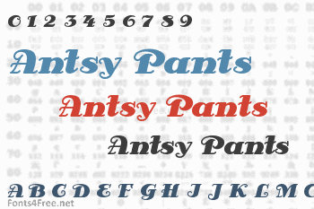 Antsy Pants Font