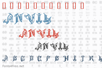 Anvil Font
