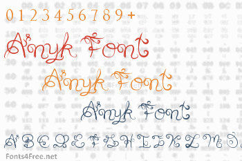 Anyk Font