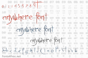 Anywhere Font