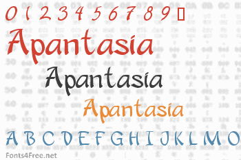 Apantasia Font