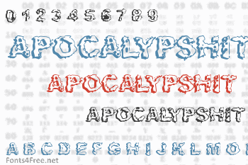 Apocalypshit Font