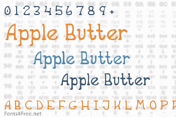 Apple Butter Font