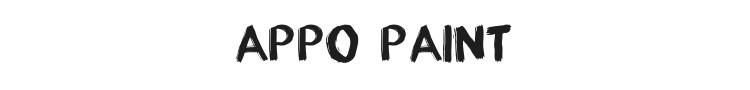 appo paint Font Preview