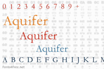 Aquifer Font