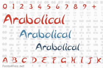 Arabolical Font