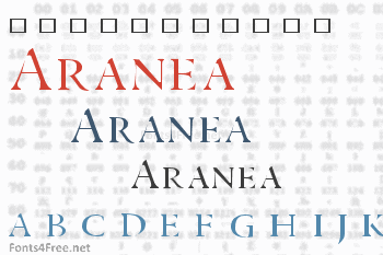 Aranea Font