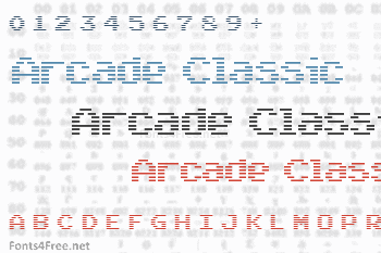 Arcade Classic Font