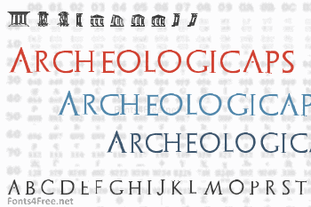 Archeologicaps Font