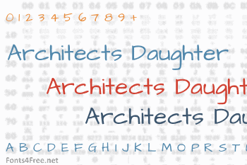 Architects Daughter Font