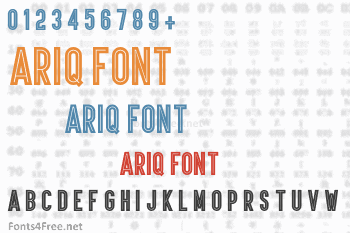 Ariq Font