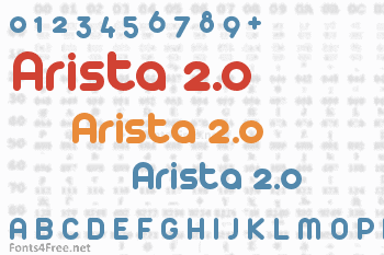 Arista 2.0 Font