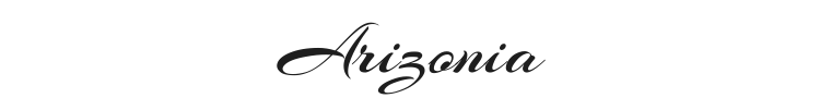 Arizonia Font