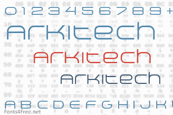 Arkitech Font