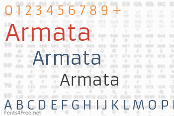 Armata Font