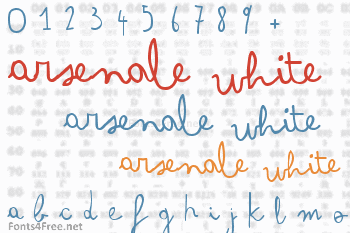 Arsenale White Font